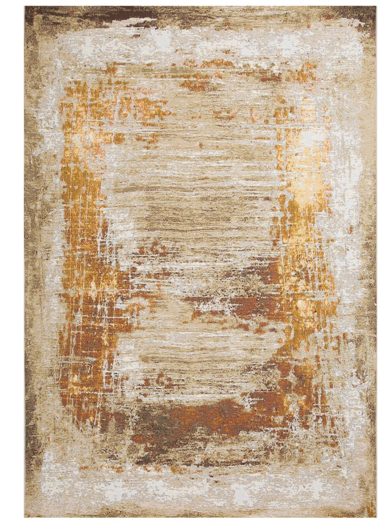 لوفت إيسلا، سجادة خارجية، سجادة أريكة، سجادة معيشة، مقاس 160×235 سم، قماش، متعدد الألوان، صنع في مصر-422X-Q4 - Image 3