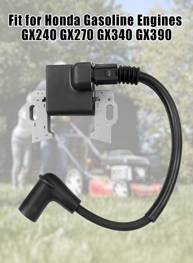 GUZIKO 30500-Z5T-003 Ignition Coil with 4 Prong Connector Fit for Honda GX340 GX390 Replace 30500-Z5R-003 - Image 2