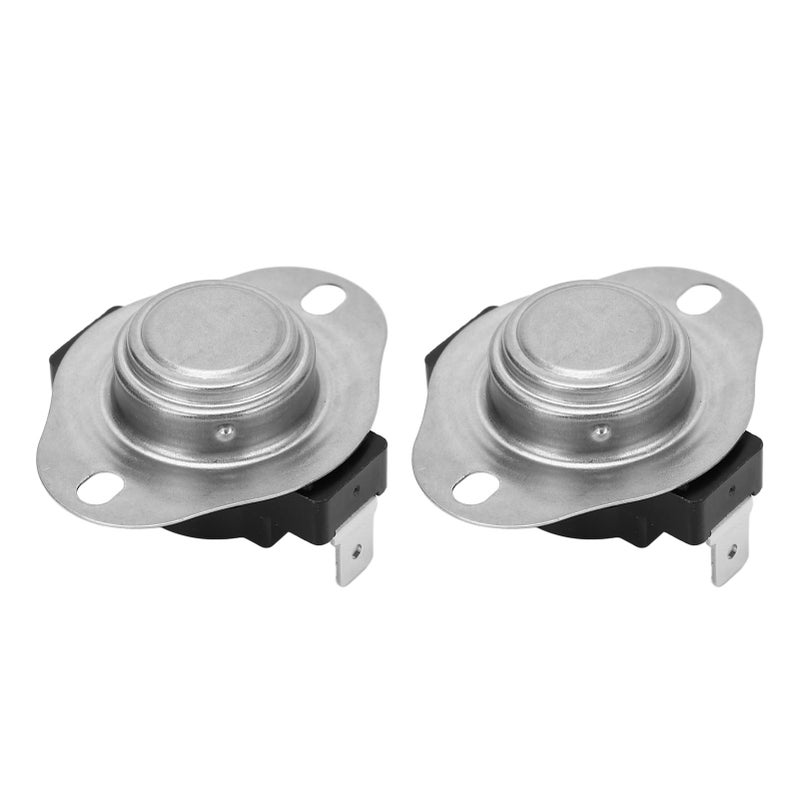 2PCS Snap Disc Temperature Switch Bimetal Engineering Plastic 25A Thermostat for Motor Water Dispenser 250V - Image 1