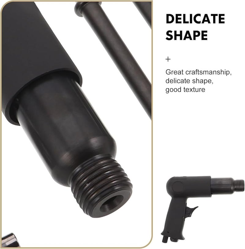 مجموعة مطرقة هوائية مع 4 إزميل 190 مم أداة هوائية لإزالة الصدأ وأعمال المعادن - Image 4