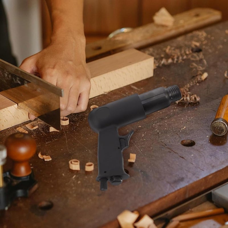 مجموعة مطرقة هوائية مع 4 إزميل 190 مم أداة هوائية لإزالة الصدأ وأعمال المعادن - Image 5