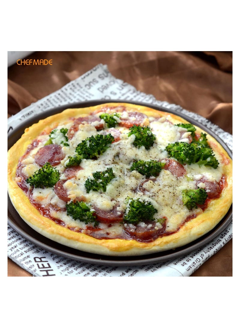 chefmade Pizza Pan 9 Inch Non Stick Pancake Bakeware - Image 4