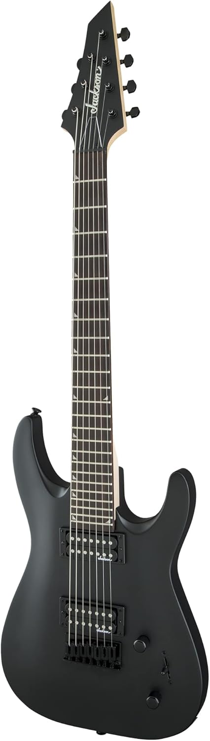 Jackson Dinky Arch Top JS227 DKA HT Electric Guitar  Satin Black Bundle with Cable Tuner Strap Picks and Austin Bazaar Instructional DVD - Image 5