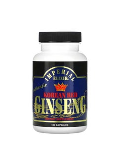 Imperial Elixir Korean Red Ginseng 100 Capsules  - Image 1