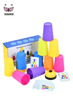 WAOKN Portable Quick Cups Games for Kids and Classic Family toys 12PCS ...