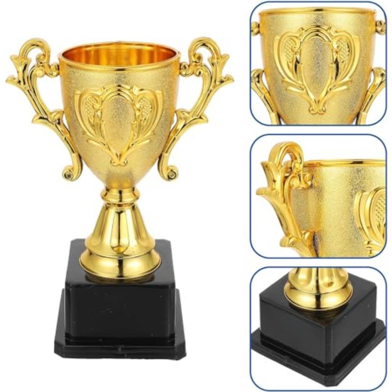 Gold Trophy Cup Award for Sports Competitions Classroom Rewards Recognition - Image 3