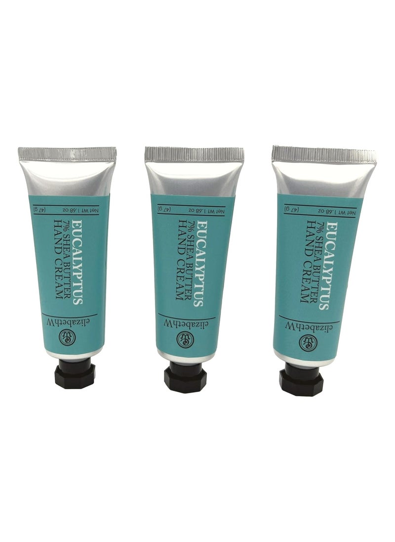 elizabeth W elizabeth W Eucalyptus Hand Cream 168 Ounce Set of 3 