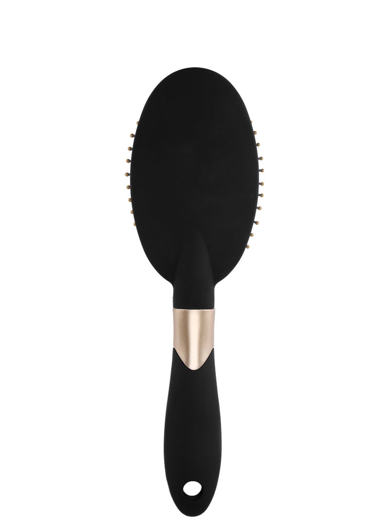 Glitters Hair Brushes for Men Women, Hole Design Hair Blow Drying Styling Brush Curve Brush Barber Brush for Long, Thick, Thin, Curly Hair, Slicked-back Hair - Image 3