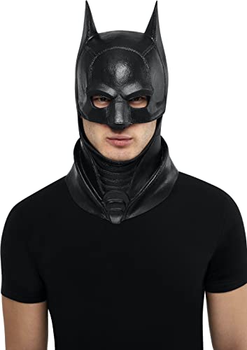 Rubies Men's DC Batman: The Batman Movie Deluxe Overhead Latex Mask, As Shown, One Size - Image 4
