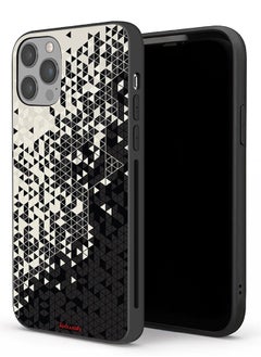 Apple iPhone 12 Pro Protective Case Pattern Digital Art Triangle