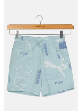 PUMA Kids Boy Drawstring Outdoor Shorts, Multicolor  - Image 1