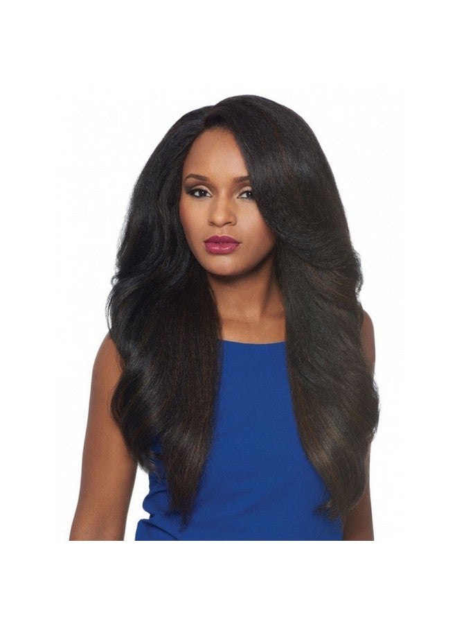 Outre Synthetic Lpart Lace Front Wig Neesha Color: 1B Off Black - Image 1