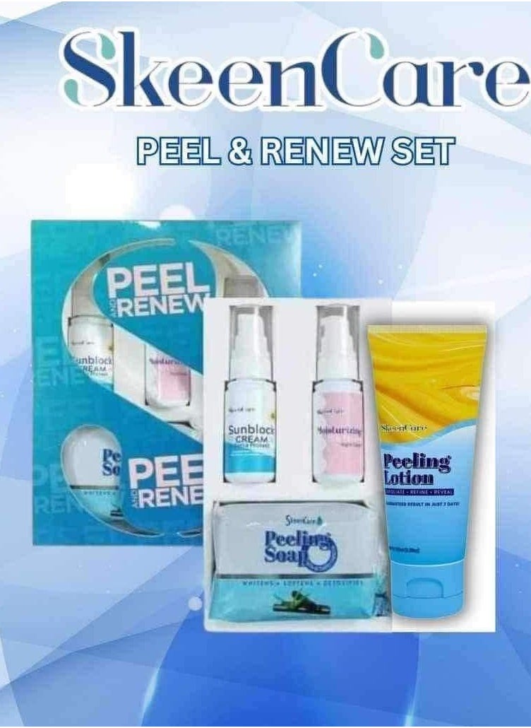 Skeencare - Skin Care Exfoliating & Renewing Cleanser Set - Image 1