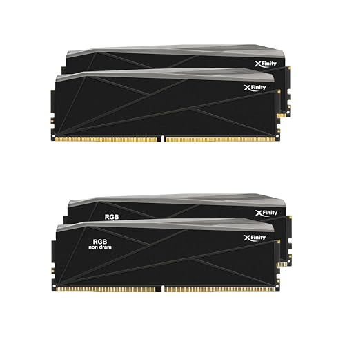 V-COLOR COLOR YOUR LIFE VColor DDR5 SCC 22 KIT Manta XFinity 48GB24GBx2 8000MHz CUDIMM with RGB Filler kit CL38 14V RGB Gaming Desktop Upgrade RAM Memory Module BlackSilver TMXFCL2480838KSDK - Image 3