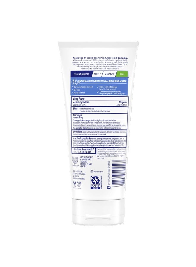 St. Ives Acne Control Apricot Face Scrub, Deep Exfoliaton, 2% Salicylic Acid, Made with 100% Natural Exfoliants 6oz/170g - Image 3