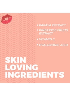 Vitamasques Pineapple Face Sheet Mask Boost Skins Natural & Dewy Glow With Vitamin C Hyaluronic Acid And Pineapple Extracts Natural & Biodegradable Vegan Free From Parabens & Gluten  - Image 5