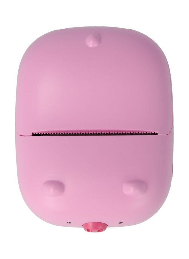 NIBEMINENT Portable Thermal Printer Pink  - Image 2
