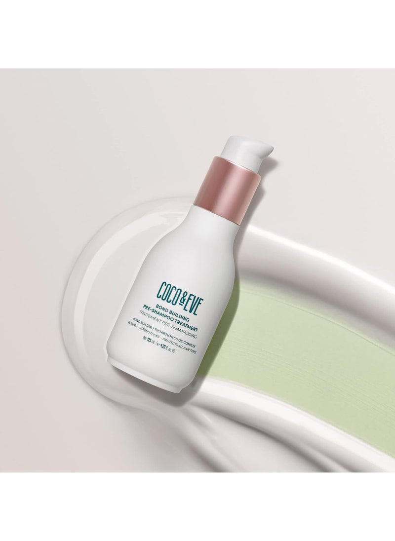 COCO & EVE - Bond Building Pre Shampoo Treatment Dry Damaged Hair Repair Deep Conditioning Mask for Repairing Damage and Bonds Helps with Hair Breakage 125ml - Image 1