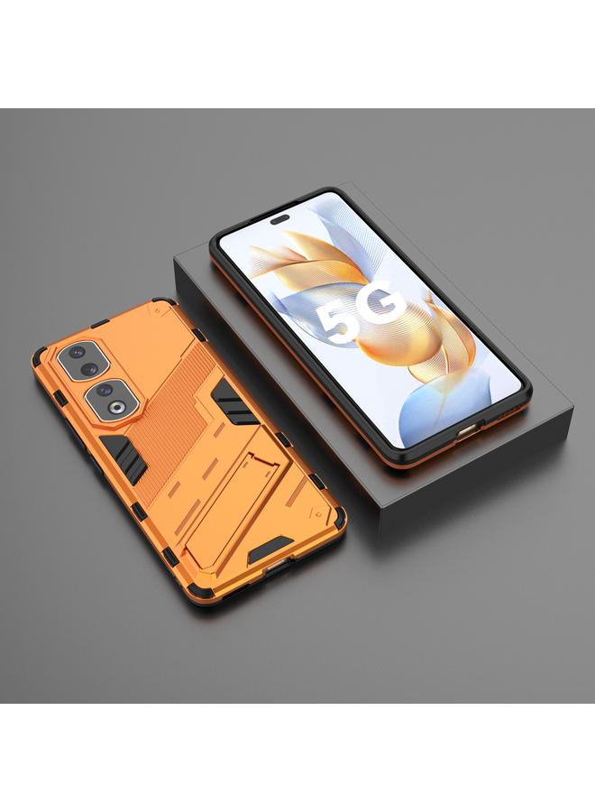 جرين تايجر جراب لهاتف Honor 90 Pro Punk Armor PC + جراب هاتف TPU مع حامل - Image 2