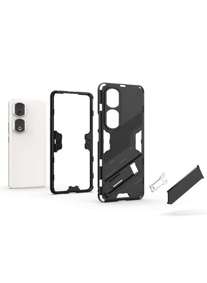 جرين تايجر جراب لهاتف Honor 90 Pro Punk Armor PC + جراب هاتف TPU مع حامل - Image 5