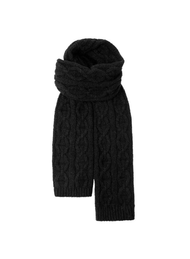 TOBEHIGHER Scarf for Women Winter- Warm Thick Knit Winter Scarf for Women, Wraps Chunky Soft Womens - Image 1