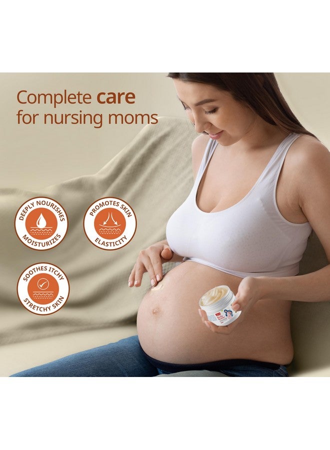 لوفلاب زبدة الجسم الطبيعية من لوف لاب للبطن الحامل، 100 جرام، مع زبدة الشيا والكاكاو، وزيت اللوز والزيتون وجوز الهند، تمنح راحة للبشرة الجافة والحكة، كريم علامات التمدد، تم اختباره من قبل أطباء الجلدية - Image 4