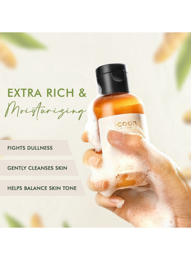 The Cocoon Original Vietnam Hung Yen Turmeric Cleanser 140ml – Brightening Face Wash for Acne-Prone & Oily Skin | Deep Cleansing, Oil Control & Dark Spot Removal - Image 5