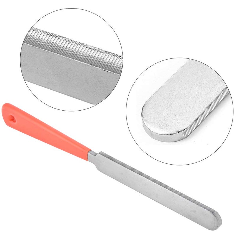 Stainless Steel Guitar Fret File Grinding Tool Kit with Ultra Slim Gasket for Polishing and Maintenance - Image 2