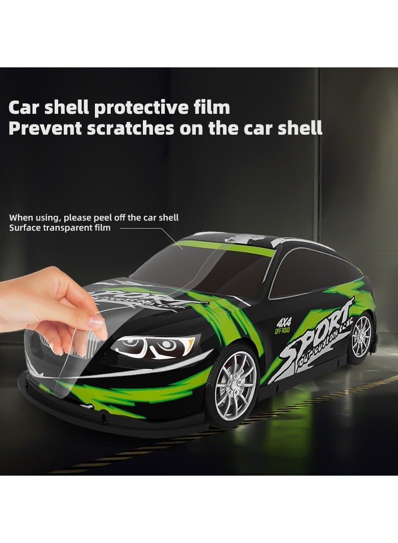 Z Create Design 1/16 Remote Control Racing Drift Car 2.4G Electric Vehicle Model with Light Fall and Collision Resistant Children's Toy Kid Gift - Image 2