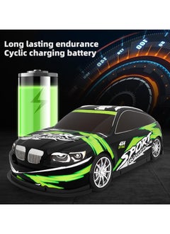 زي كرييت ديزاين 1/16 Remote Racing Drift Car 2.4G Electric Vehicle Model with Light Fall and Collision Resistant Children's Toy Kid Gift  - Image 3