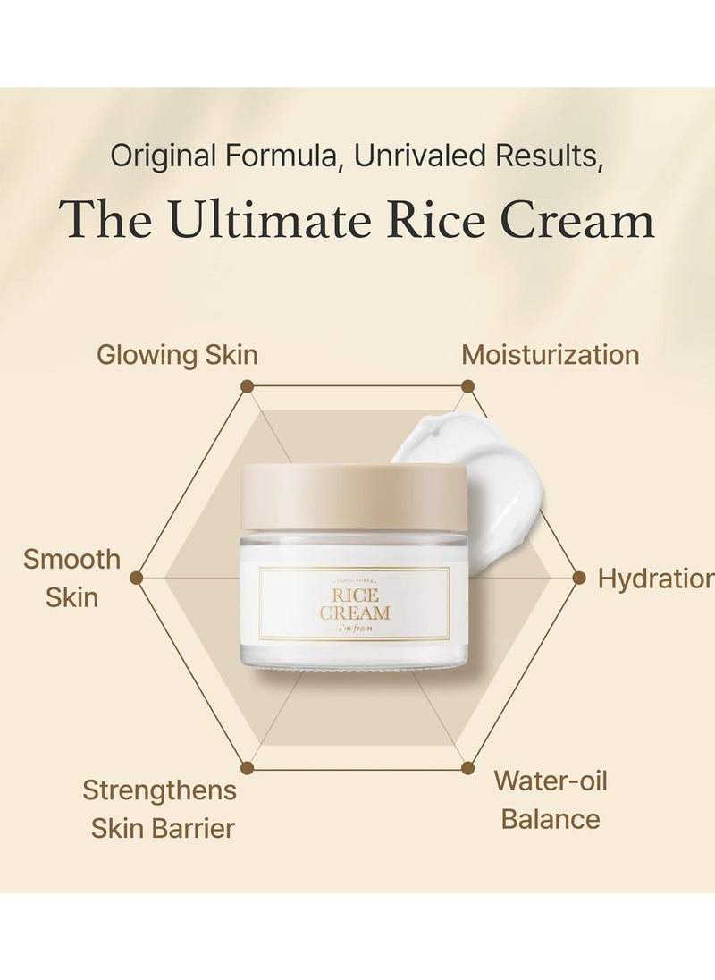 I'M FROM AM From Cream Aloe Vera 1.69 oz., 41% Aloe Vera Extract with Ceramide, Brightening Appearance, Improves Moisture Barrier for Skin, Deeply Nourishes and Smoothes Skin Tone, What Beauty  - Image 4