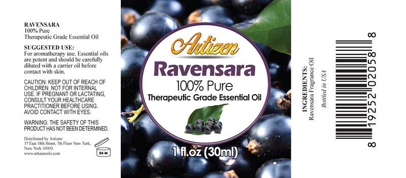 Artizen 30ml Oils - Ravensara Essential Oil - 1 Fluid Ounce - Image 2