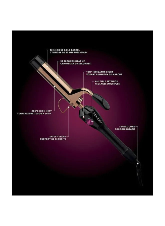 Revlon Revlon Pro Collection Salon Long Last Curls And Waves Styler Gold/Black Rvir1159
