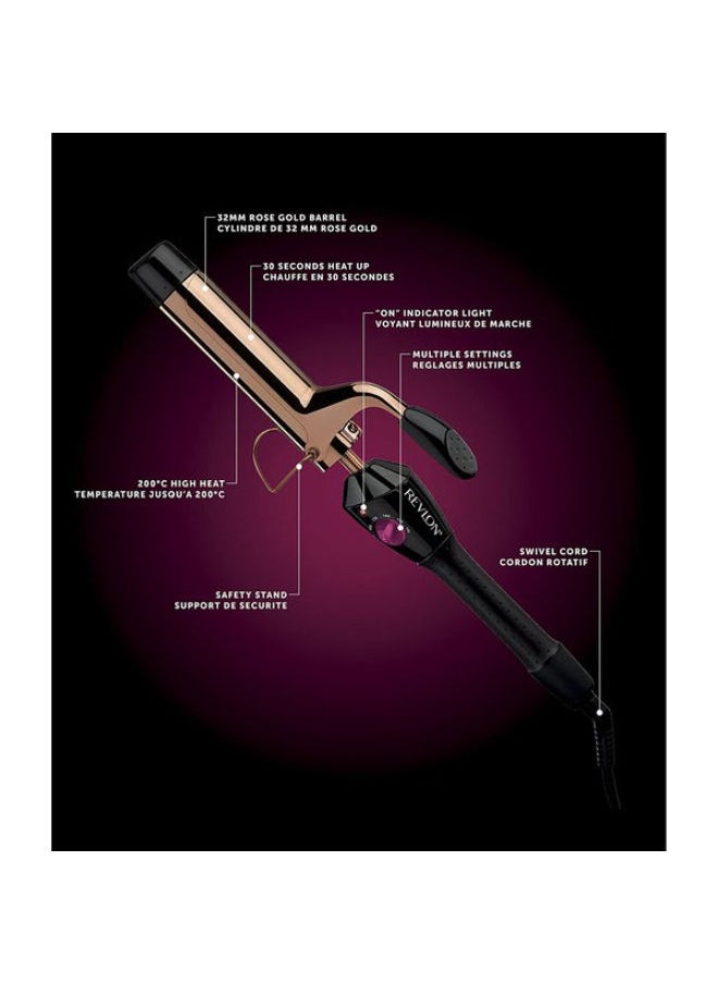 Revlon - Revlon Pro Collection Salon Long Last Curls And Waves Styler Gold/Black Rvir1159 - Image 1