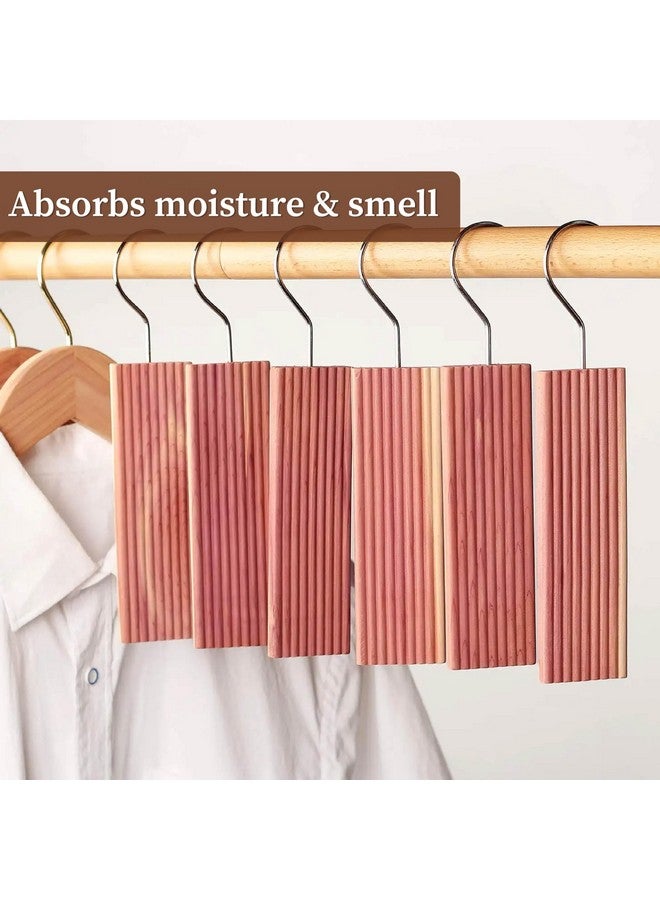 HomeStrap Homestrap Natural Cedar Air Freshener Hang-Ups (Pack of 20)|Hangers Removes Odours and Prevents Pests and Mold|Cedar Block Hangups for Wardrobe  - Image 5