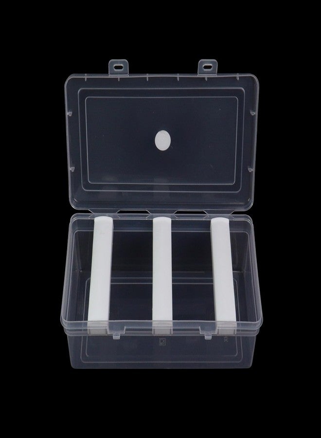 MFN Gorgeous Plastic Multipurpose Bangle Storage Organizer Box With 3 Detachable Rods For Women and Girls,Organizer Accessories Small Storage Chudi Box For Jewellery (Transparent) - Image 3