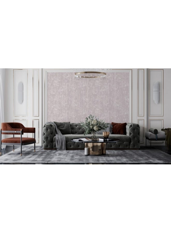 Home Gallery White Paper Background With Abstract Wavy  Fabric Wallpaper Covers An Area ​​Up To 4.2Mx3M With Adhesive  And Smoothing Tool - Image 2