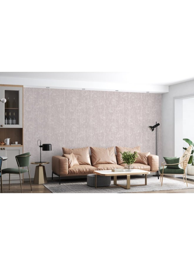 Home Gallery White Paper Background With Abstract Wavy  Fabric Wallpaper Covers An Area ​​Up To 4.2Mx3M With Adhesive  And Smoothing Tool - Image 3