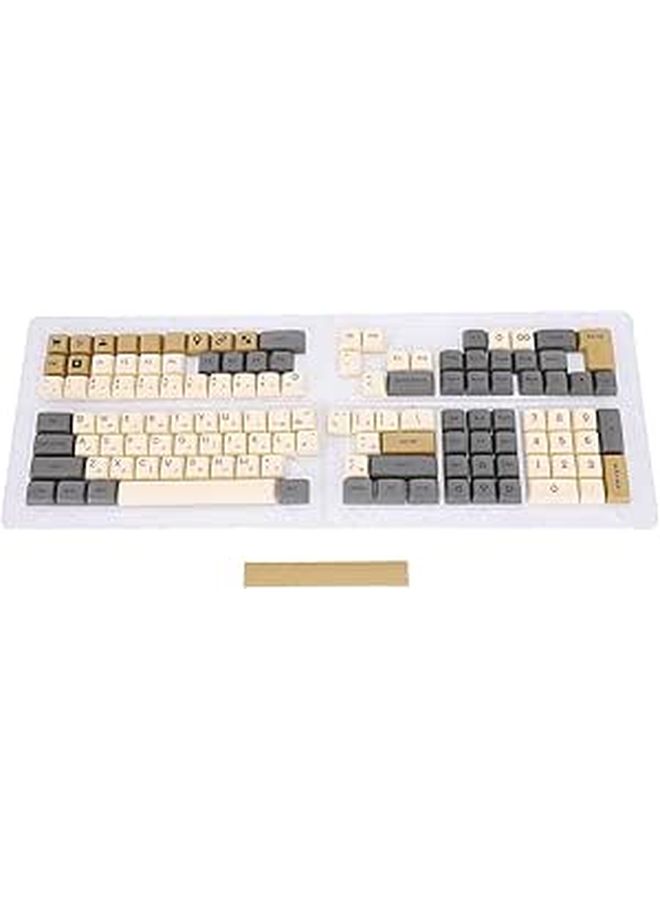 PBT 125 مجموعة أغطية المفاتيح بملف XDA طباعة بالتسامي مجموعة 104 مفتاح متوافقة مع لوحات المفاتيح الميكانيكية 61 63 68 87 108 - Image 1