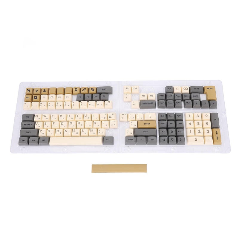 PBT 125 مجموعة أغطية المفاتيح بملف XDA طباعة بالتسامي مجموعة 104 مفتاح متوافقة مع لوحات المفاتيح الميكانيكية 61 63 68 87 108 - Image 2