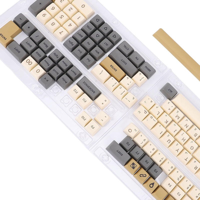 PBT 125 مجموعة أغطية المفاتيح بملف XDA طباعة بالتسامي مجموعة 104 مفتاح متوافقة مع لوحات المفاتيح الميكانيكية 61 63 68 87 108 - Image 5