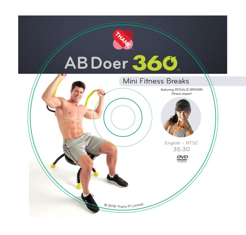 AB Doer 360 ملحقات نظام اللياقة البدنية AB Doer 360 (مجموعة من 3 أقراص DVD للتمارين) - Image 3