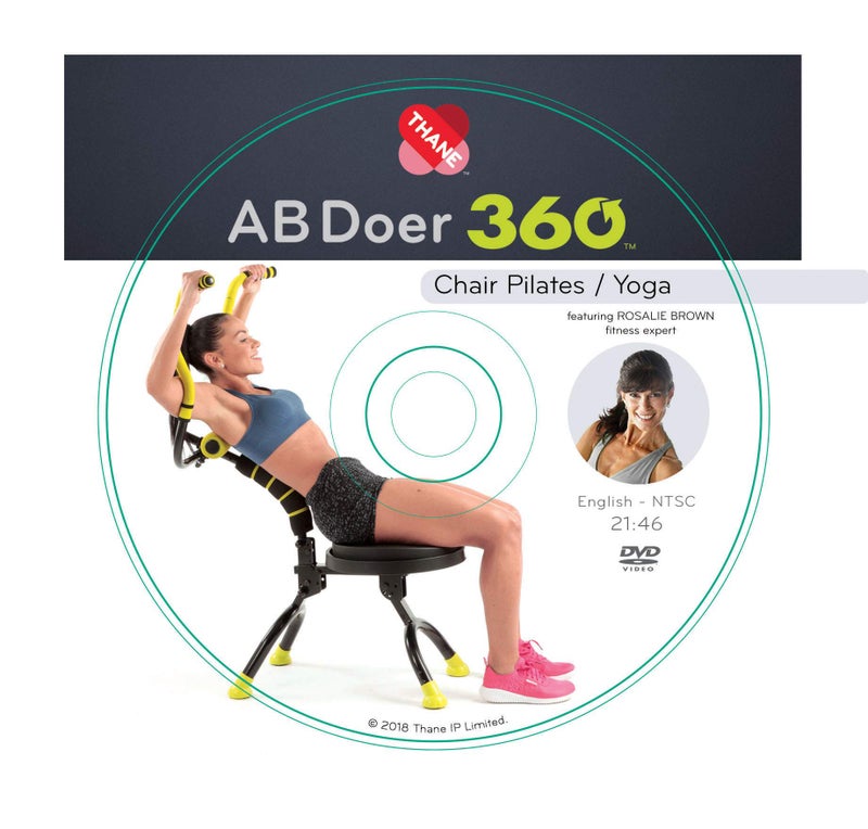 AB Doer 360 ملحقات نظام اللياقة البدنية AB Doer 360 (مجموعة من 3 أقراص DVD للتمارين) - Image 2