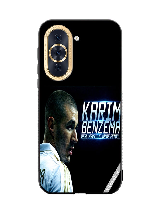 VR CREATIVE Protective Case Cover For Huawei Nova 10 Benzema Design Multicolour - Image 1