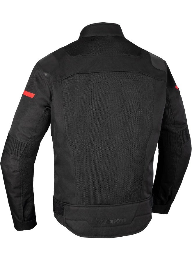 Oxford Men's Textile Motorcycle Jacket - Image 2