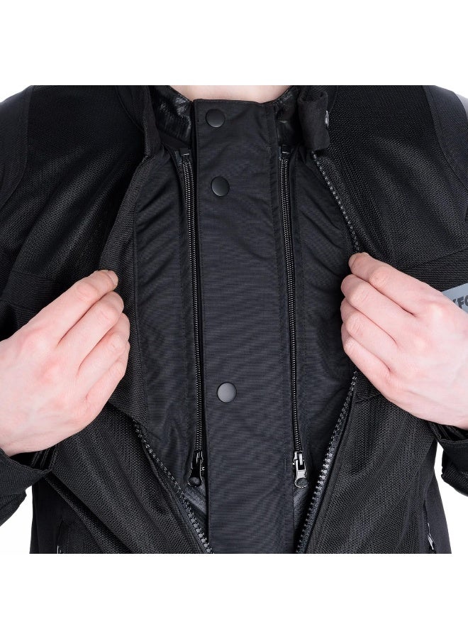 Oxford Men's Textile Motorcycle Jacket - Image 5