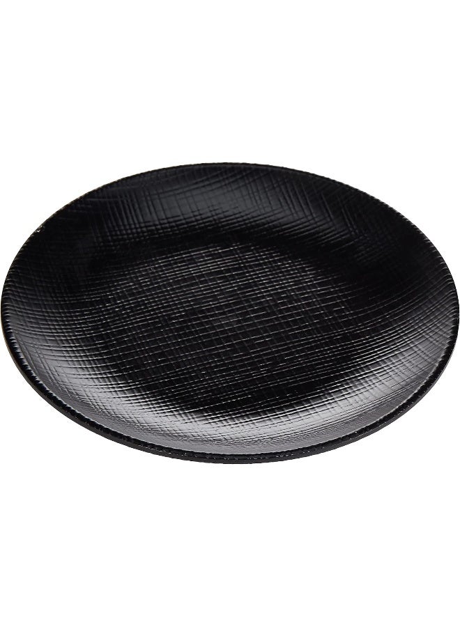 Servewell Servewell Melamine Round Plate 15 * 1.8Cm Black  - Image 2