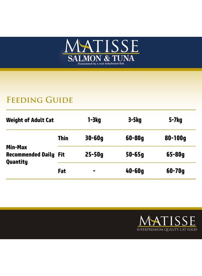 فارمينا طعام القطط الجاف ماتيس، للبالغين، 1.5 كجم، سمك السلمون والتونة (عبوة واحدة) - Image 3