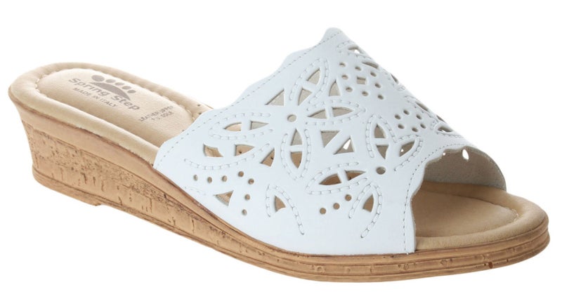 Spring Step Women's Spring Step Slide Sandals WHITE 40 M EU, - Image 5