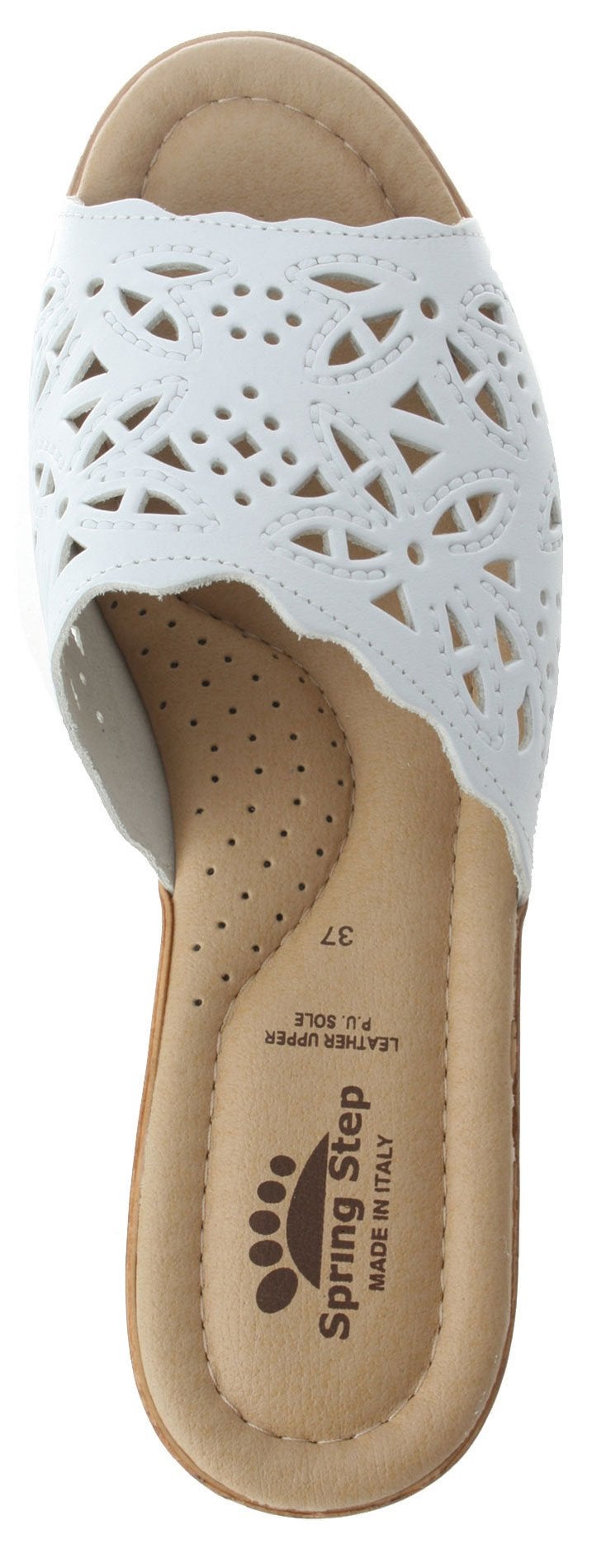 Spring Step Women's Spring Step Slide Sandals WHITE 40 M EU, - Image 3